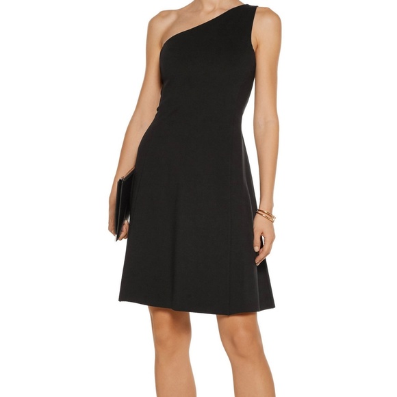 NWT Theory Leainna One-Shoulder Cocktail Dress - Picture 2 of 11
